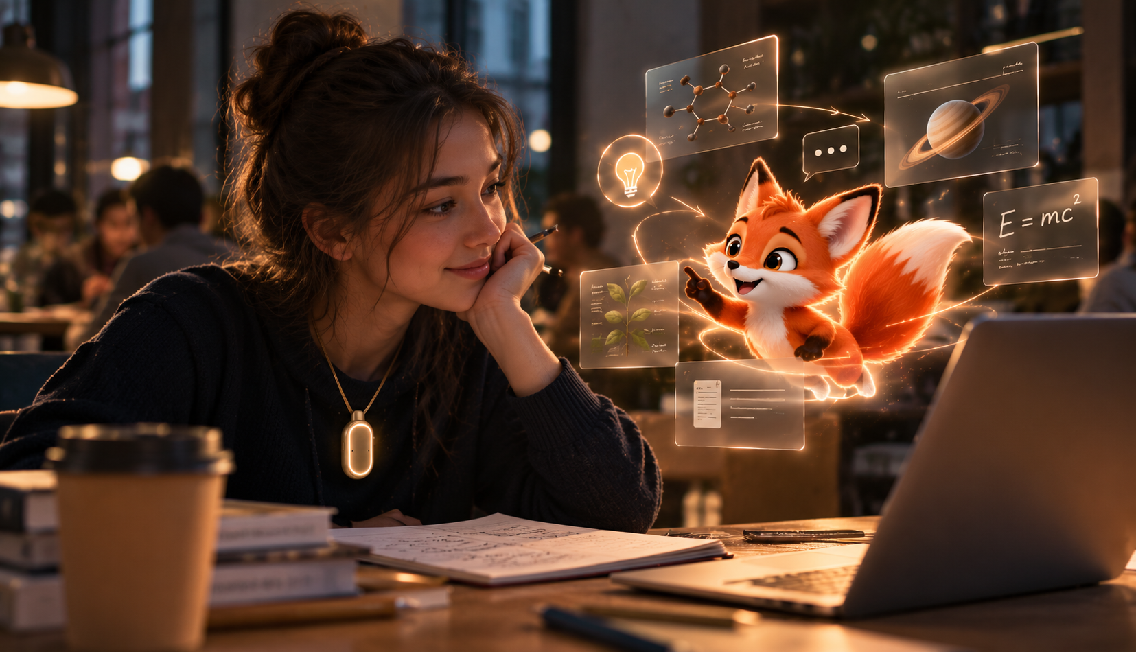 Foxy in the PendLearn app